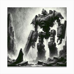 Giant Robot 1 Canvas Print