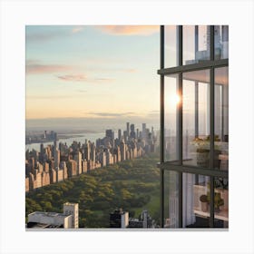 Good Morning New York Canvas Print