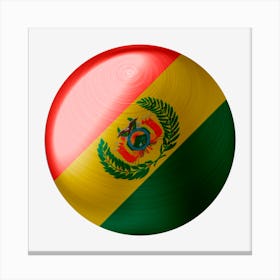 Bolivia Flag Country National Canvas Print