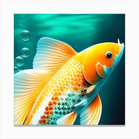 Koi Fish Canvas Print