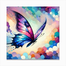 Butterfly Painting Canvas Print