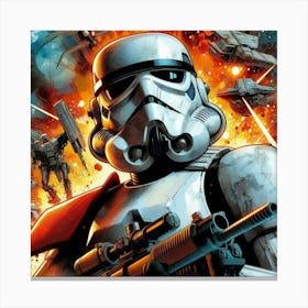 Star Wars Stormtrooper 13 Canvas Print