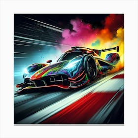 Race Car Canvas Print