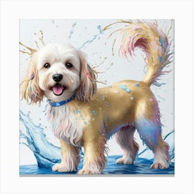 Cute Dog Canvas Print