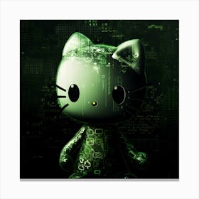 Hello Kitty Collection By Csaba Fikker 66 Canvas Print