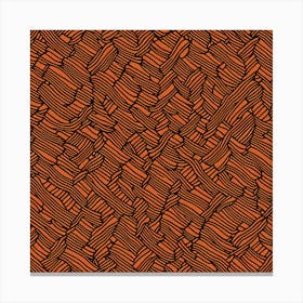 A Seamless Pattern Asymmetrical Zigzags And Jagged Lines, Herringbone inspired Pattern, 139 Canvas Print