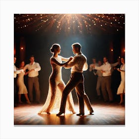 Dance Stock Videos & Royalty-Free Footage 1 Canvas Print