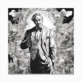 Italian gentleman Canvas Print