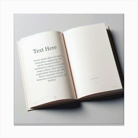 Book Mockup Design Collection Book Designs Templates Design (12) Canvas Print