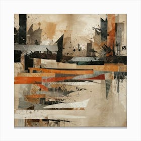 Abstract Cityscape 3 Canvas Print