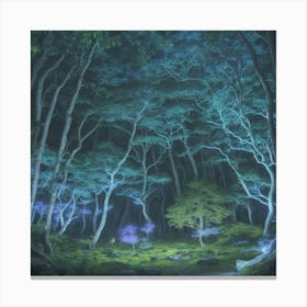 Mystical Forest 1 Canvas Print