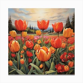 Tulips 1 Canvas Print