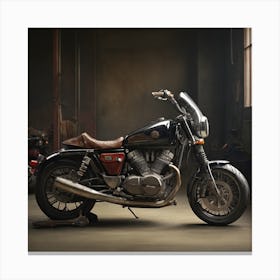 Harley-Davidson Cb750 Canvas Print