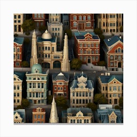 Cityscape Canvas Print