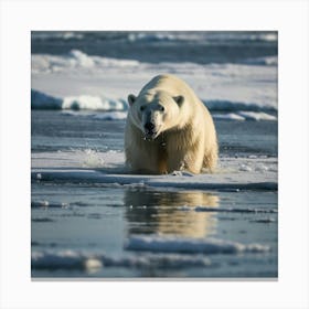 Polar Bear Canvas Print