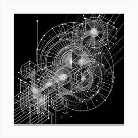 Abstract Geometry Canvas Print