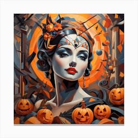 Halloween Party Canvas Print