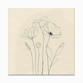 Poppies 94 Canvas Print