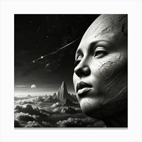 World Cosmic Canvas Print