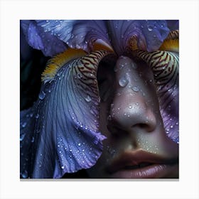 My Name is Iris Canvas Print