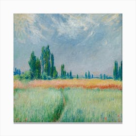 Champ De Blé (1881) Canvas Print