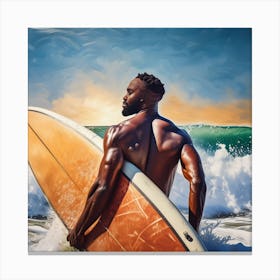 Surfer 3 Canvas Print