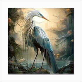 Heron Canvas Print