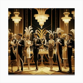 Great Gatsby 80 Canvas Print