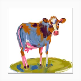 Jersey Cow 01 1 Canvas Print