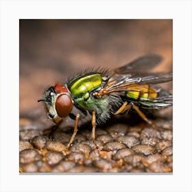 Flies 4 Canvas Print