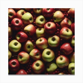 Red And Green Apples 2 Canvas Print