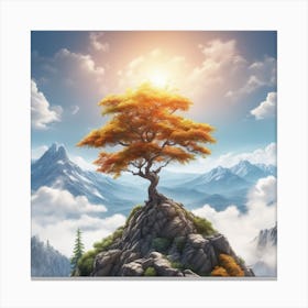 Lone Tree 11 Canvas Print