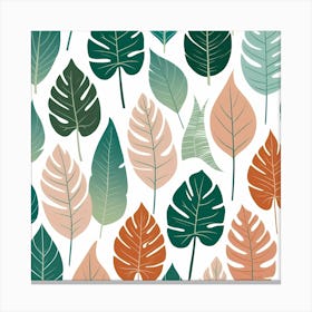 Tropical Leaves 17 Canvas Print