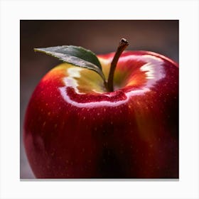 Red Apple 3 Canvas Print