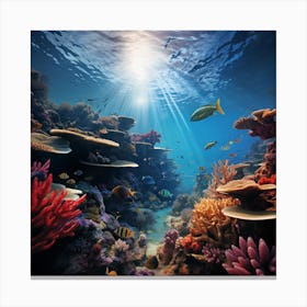 Waterworld Canvas Print