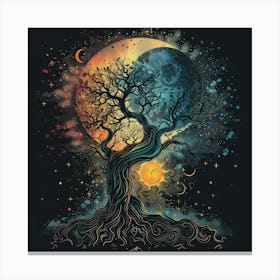 Tree Of Life 16 Canvas Print