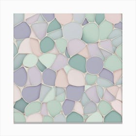 Mosaic Tile Pattern 2 Canvas Print