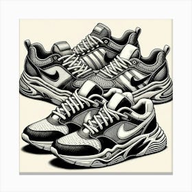 Nike Air Max Canvas Print