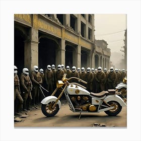 Soldiers Canvas Print