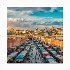 Marrakech Market 5 Canvas Print