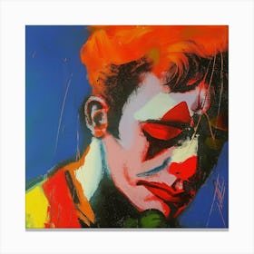 Sad Clown 3 Canvas Print