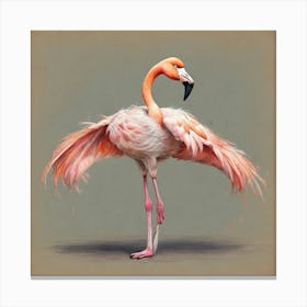 Flamingo 51 Canvas Print