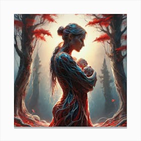 Tree Of Life 32 Canvas Print