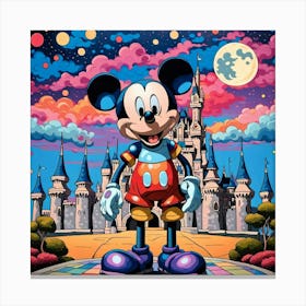 Mickey Mouse 6 Canvas Print