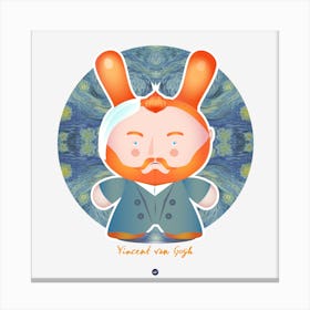 VAN GOG TOON  | ART FOR KIDS Canvas Print