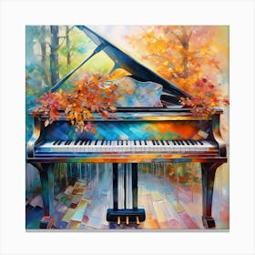 Grand Piano 7 Canvas Print