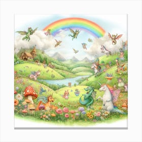 Fairy Land 2 Canvas Print