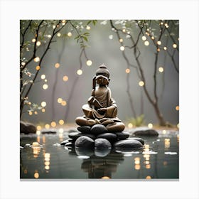 Spa Relax Massage Meditate 4 Canvas Print