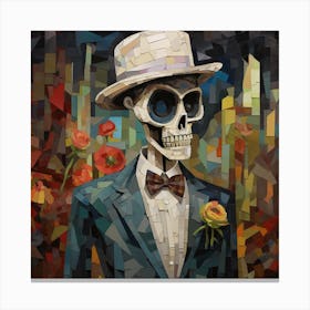 Day Of The Dead 4 Canvas Print