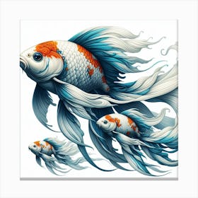 Koi fish Canvas Print